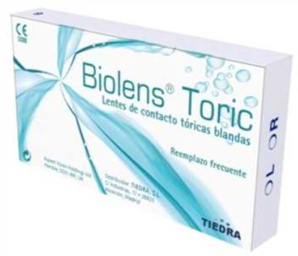 Biolens Toric 55 6 Pk Tiedra 