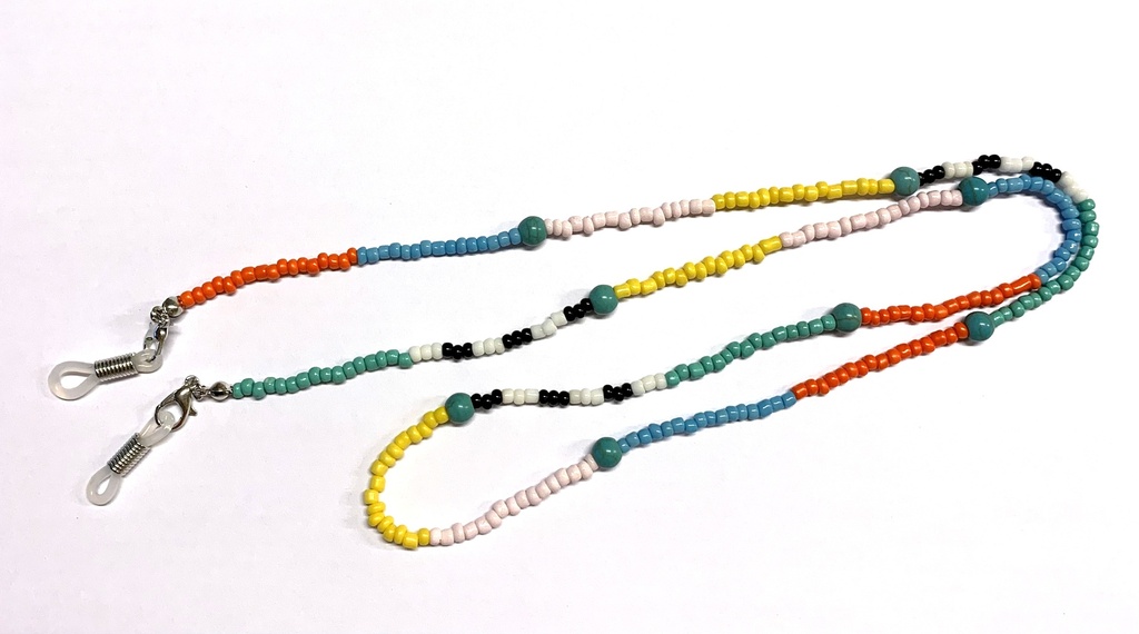 Cadena Abalorios Colores (2 uds.)