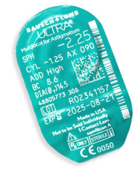 Ultra Multifocal Tórica Blister Bausch & Lomb 