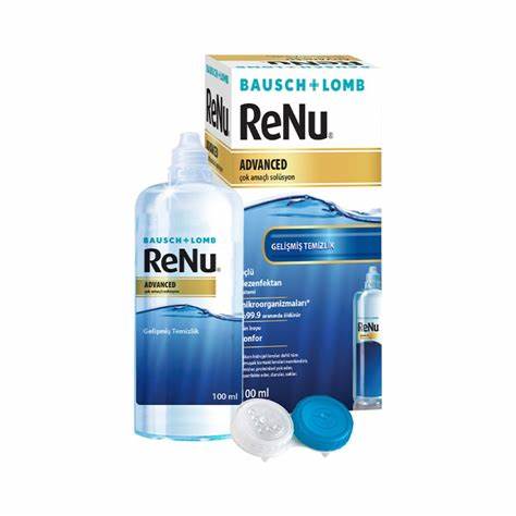 Solución Única Renu Advance  100 ml + Estuche  Bausch & Lomb. 