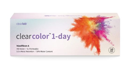 Clearcolor 1 Day graduada (diaria 10 lentes) Clearlab