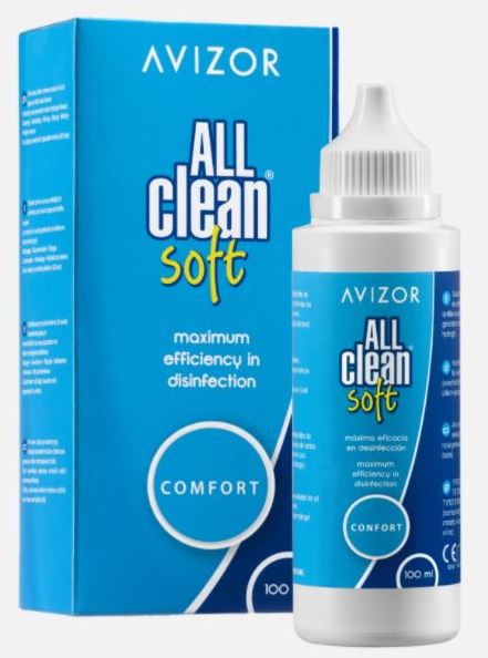 Solución Única All Clean Soft 100 ml   Avizor 
