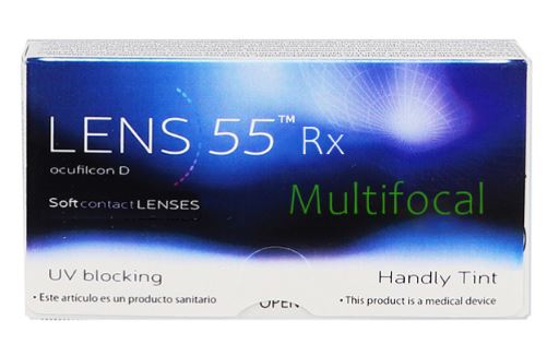 Lens 55  Multifocal Rx 6 Pk Servilens      