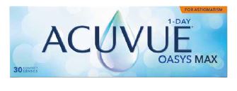 1-Day Acuvue Oasys Max  Astigmatismo 30 Pk Johnson & Johnson 
