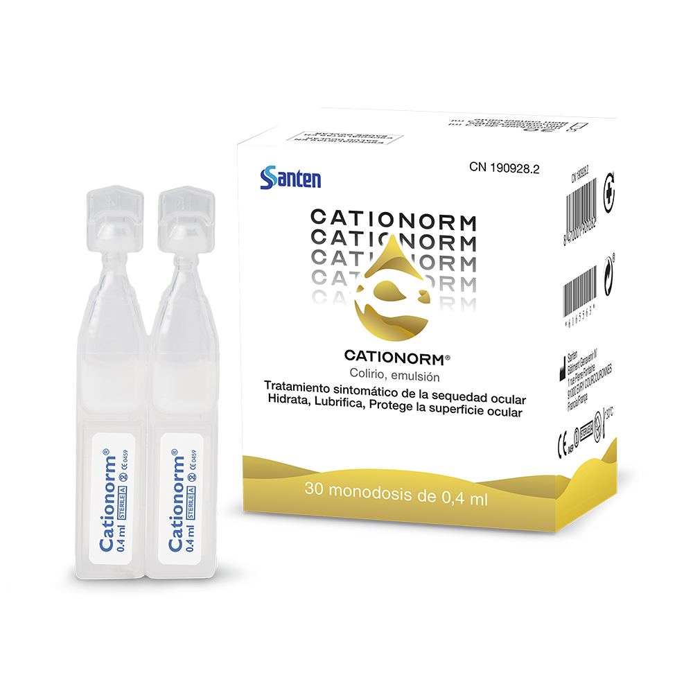 Cationorm 30 X 0,4 ml. Santem 