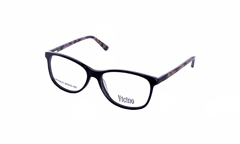 Montura 15B1008 Acetato C1 55-15-39 53 (135) Negro  Vicino