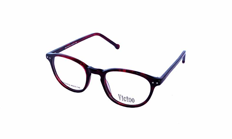 Montura 16D1034 Acetato C2 49-21-40 49 (140) Rojo  Vicino