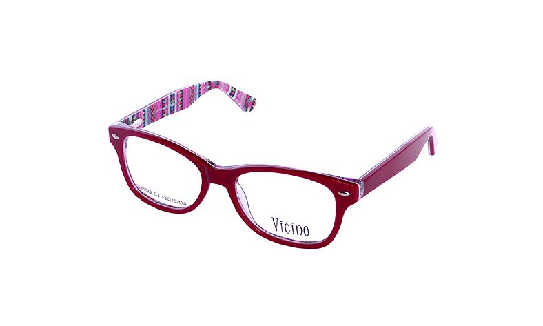 Montura 16B1042 Acetato C3 48-16-35 48 (130) Rojo  Vicino