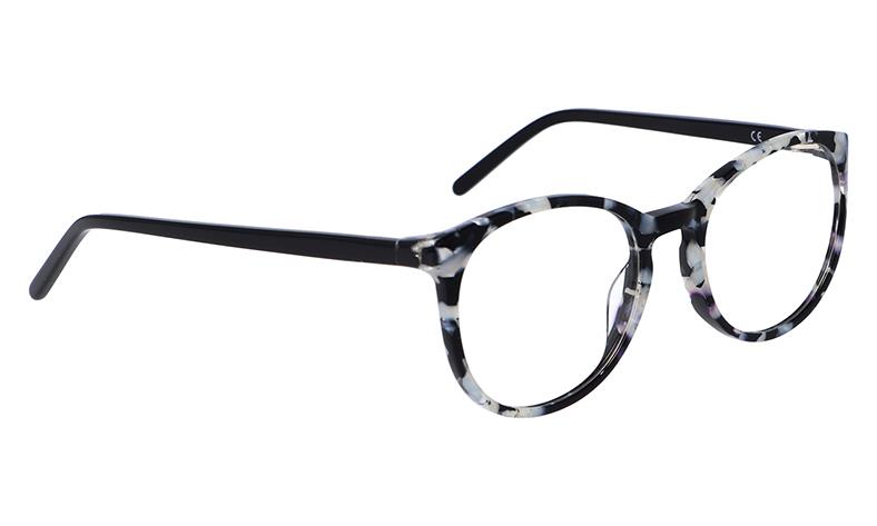 Montura 17F1052 Acetato C2 50-19-41 50 (135) Carey  Blanco/Negro  Vicino