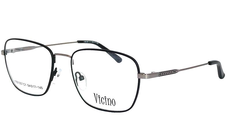 Montura 17B1057 Metal C1 54-17-43 56 (145) Negro/Rutenio  Vicino