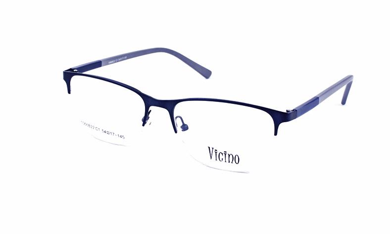 Montura 1066B22 Metal/Nylor C1 54-17-55 (145) Azul/Azul Mate  Vicino