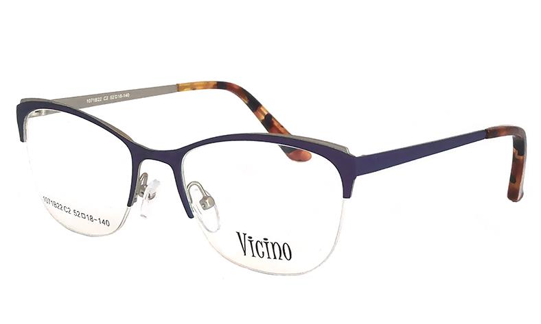 Montura 1071B22 Metal/Nylor C2 Azul/Plata 52-18-51 (140)  Vicino