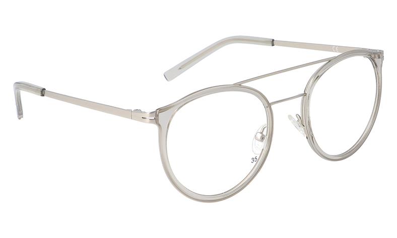 Montura 1077F23 Metal/Acetato C1 48-20-42 48 (135) Transparente/Plata  Vicino