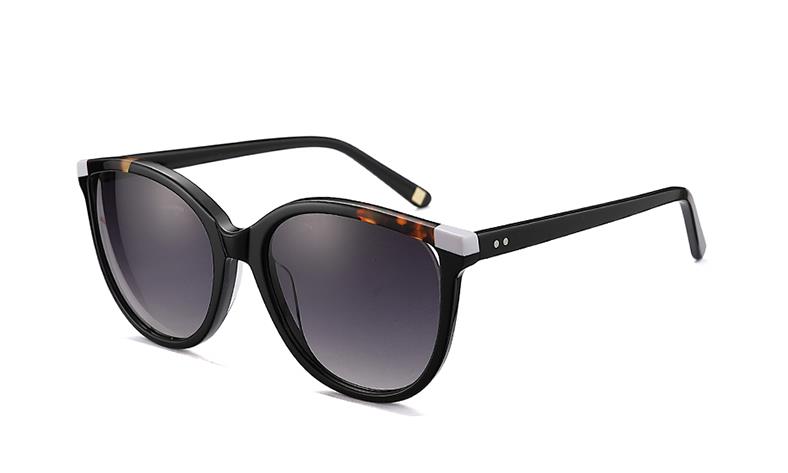 Gafa Sol GSAT8097C01 Acetato Negro Brillo 55-18-140  Nylon Gris Degradado