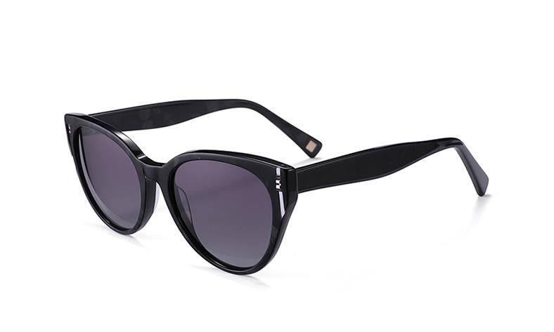 Gafa Sol GSAT8163C01 Acetato Negro - Transparente 53-18-140  Polarizada Gris Degradado