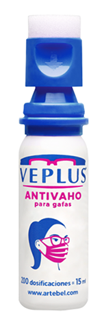 Limpiador de Gafas Anti-Vaho 15 ml  Veplus 