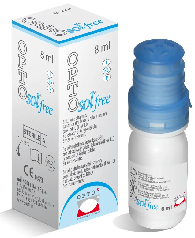 Opto-Sol Free 8 ml  Optox