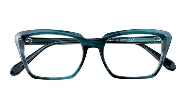 Montura 2018 Acetato C4 53-17-145 Verde  Vicino