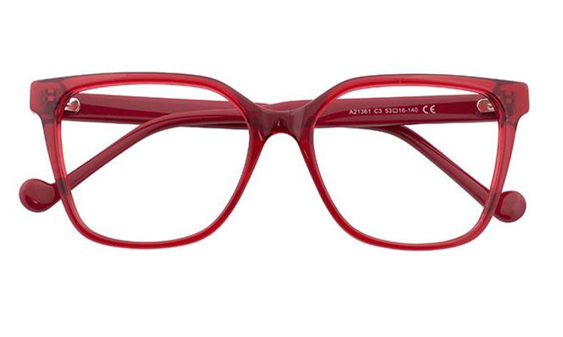 Montura 2026 Acetato C3 53-16-140 Rojo  Vicino