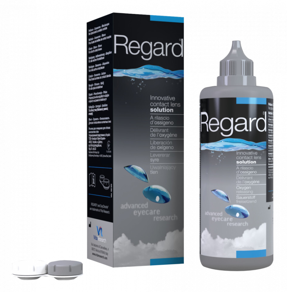 Regard 355 ml Mantenimiento de Lentes  Blandas con Oxychlorite  Avizor