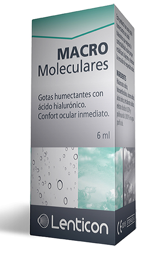 [LCON.103] Humectante Macromolecular Gotas 6 ml  Lenticon