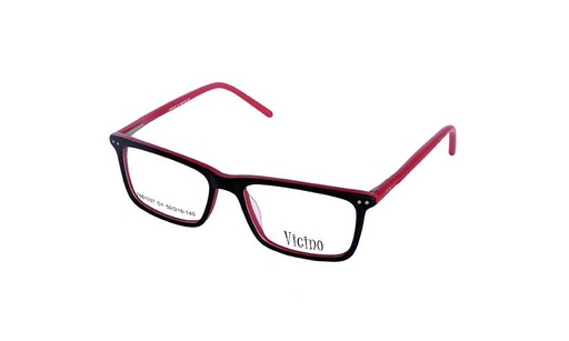[GG16B1037C1] Montura 16B1037 Acetato C1 50-16-33 50 (140) Negro/Rojo  Vicino