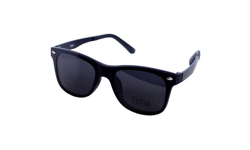 [GG16C1045C2] Montura 16C1045 TR90 C2 52-20-44 56 (144) Negro Mate - Polarizado Gris  Vicino