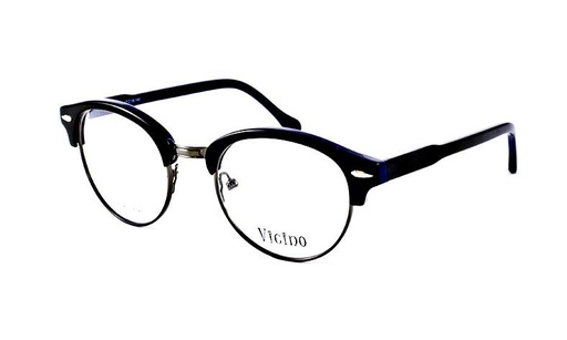 [GG17F1053C3] Montura 17F1053 Acetato C3 47-18-42 47 (140) Negro/Rutenio  Vicino