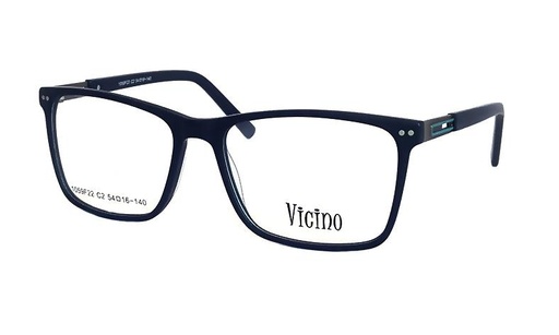 [GG1059F22C2] Montura 1059F22 Acetato C2 54-16-55 (140) Azul Marino Mate  Vicino