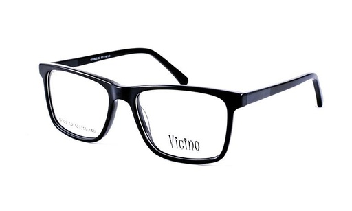 [GG1072B22C2] Montura 1072B22 Acetato C2 Negro Brillo 52-16-53 (140)  Vicino