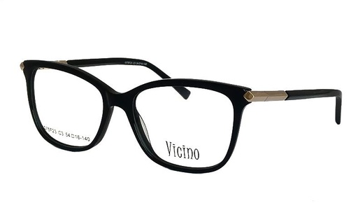 [GG1075F23C3] Montura 1075F23 Acetato C3 55-16-40 55 (140) Negro  Vicino