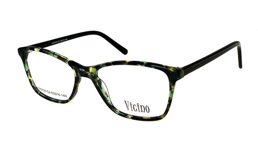 [GG1076F23C2] Montura 1076F23 Acetato C2 53-16-37 52 (140) Jaspeado Verde  Vicino