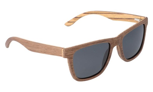 [GSWXP196-2] Gafa Sol Madera (Roble) WXP196-2 con Lentes Gris Polarizado