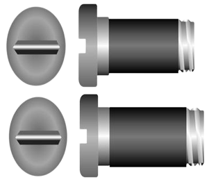 Tornillo con Plástico