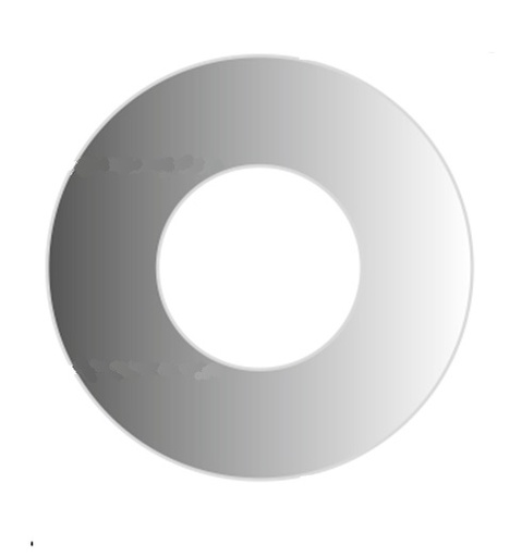 Arandela Acero Plata