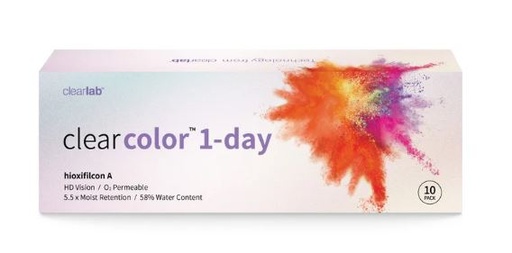 [CLC1D] Clearcolor 1 Day graduada (diaria 10 lentes) Clearlab