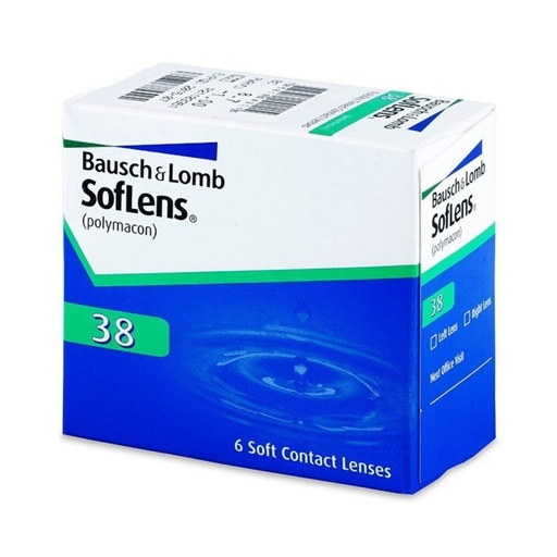 Soflens 38 6 PK Bausch & Lomb