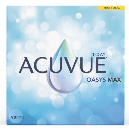 [JJ1DAOMXM90] 1-Day Acuvue Oasys Max Multifocal 90 Pk  Johnson & Johnson 