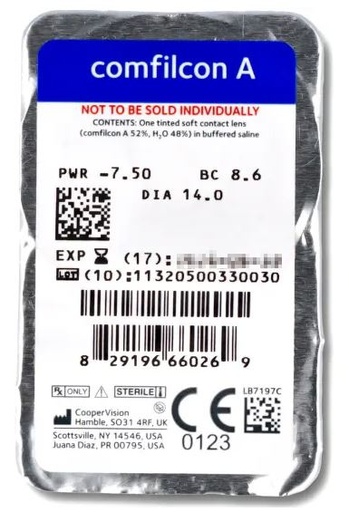Biofinity Energys Blister Coopervision 