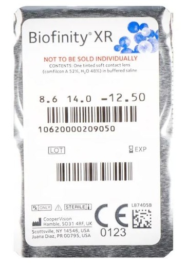 Biofinity XR Blister Coopervision 