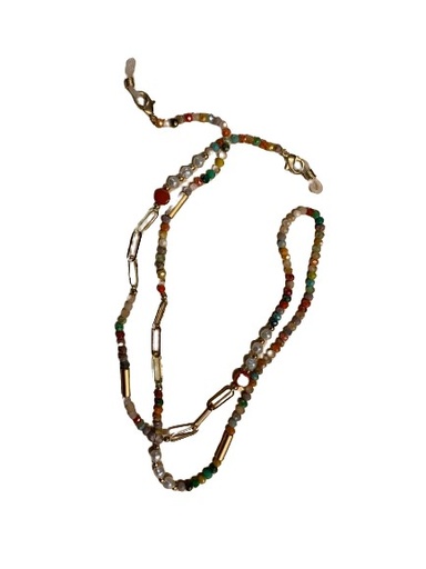 [CORD81] Cadena Cuentas Multicolor