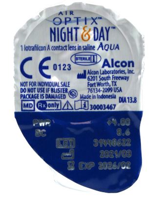 [ALAONDBL] Air Optix Night & Day Blister Alcon 