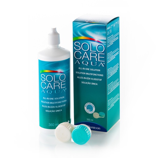 [MN.108P2] Solo-Care Aqua 360 ml  Menicon (PROMOCION CADUCIDAD 08-2025) 