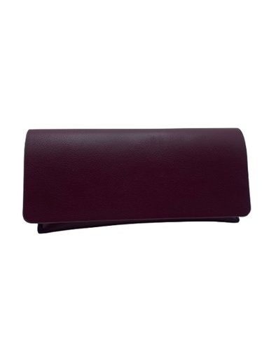 [ES-FUGR] Funda de Gafas Piel Burdeos