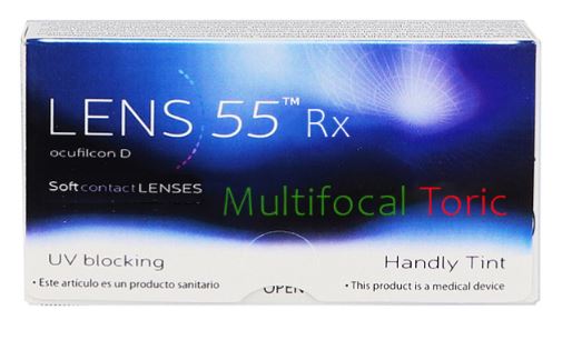 [SL55TM3RX] Lens 55 Toric Multifocal Rx 3 Pk Servilens     