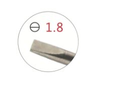 [FO-LM12] Recambio Destornillador Plano DE08 -1.8 