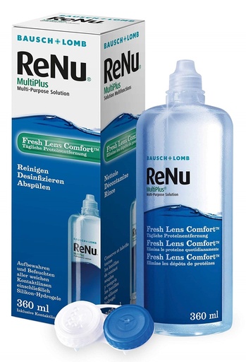 [BL.103] Solución Única Renu Multiplus 360 ml + Estuche  Bausch & Lomb.