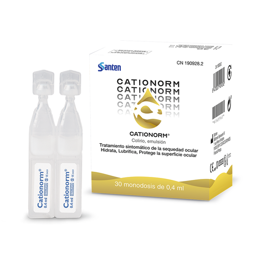 [SAN.004] Cationorm 30 X 0,4 ml. Santen 